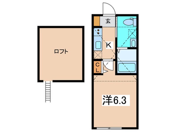 ベイルーム本鵠沼の物件間取画像